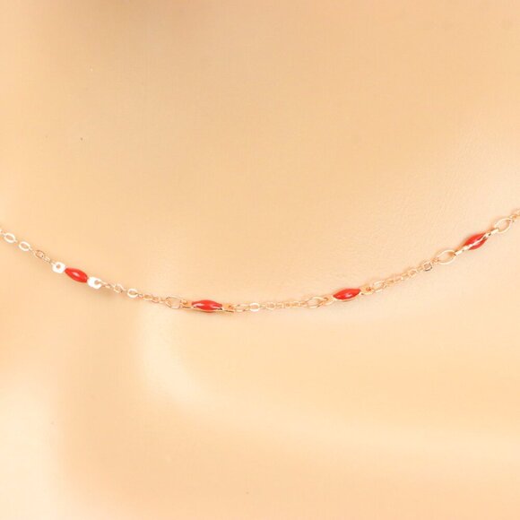 Minimalist Necklace Chain, Elegant Jewelry for Women & Girls | MLCRC1903 - Picture 9 of 10